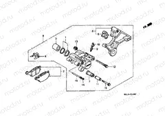 F-12 REAR BRAKE CALIPER