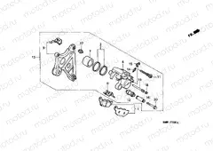 F-12 REAR BRAKE CALIPER