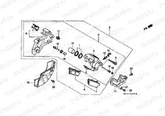 F-12 REAR BRAKE CALIPER