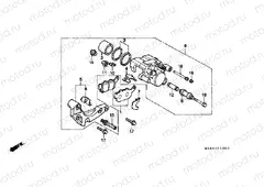 F-12 REAR BRAKE CALIPER