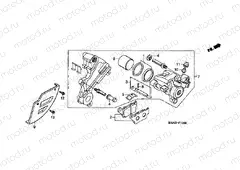 F-12 REAR BRAKE CALIPER