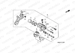 F-12 REAR BRAKE CALIPER