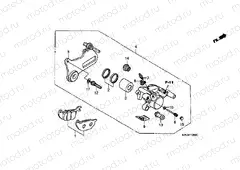 F-12 REAR BRAKE CALIPER