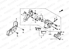 F-12 REAR BRAKE CALIPER
