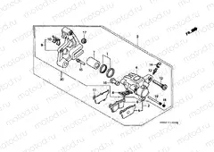 F-12 REAR BRAKE CALIPER