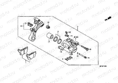 F-12 REAR BRAKE CALIPER (CBR600RR)