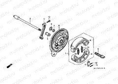 F-12 REAR BRAKE PANEL