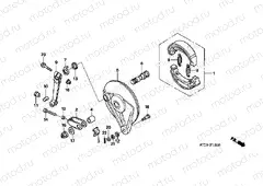 F-12 REAR BRAKE PANEL