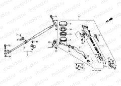 F-12 REAR MAIN BRAKE CYLINDER