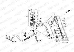 F-12 REAR MAIN BRAKE CYLINDER