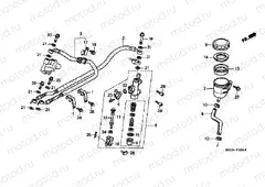 F-12 REAR MASTER CYLINDER