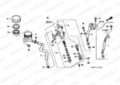 F-12 REAR MASTER CYLINDER