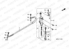 F-12 REAR MASTER CYLINDER