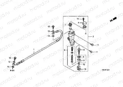 F-12 REAR MASTER CYLINDER