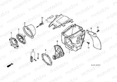 F-13-1 AIR FILTER (CR500RM-)