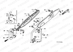 F-13-1 EXHAUST DRUM (ST50J / K / L / ST70C / K)