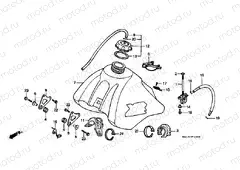 F-13-1 FUEL TANK (XR250RG / RH / RJ / RK / RL / RM)