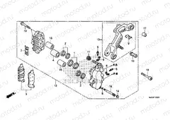F-13 B. FRONT BRAKE CALIPER