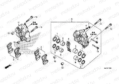 F-13 FRONT BRAKE CALIPER