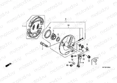 F-13 FRONT BRAKE PANEL