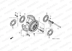 F-13 FRONT WHEEL