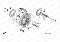F-13 FRONT WHEEL
