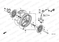 F-13 FRONT WHEEL