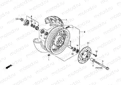 F-13 FRONT WHEEL