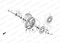 F-13 FRONT WHEEL