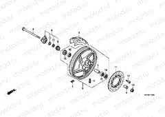 F-13 FRONT WHEEL