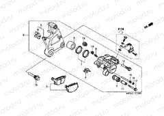 F-13 REAR BRAKE CALIPER