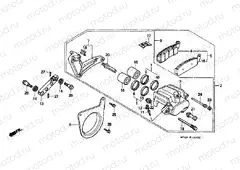 F-13 REAR BRAKE CALIPER