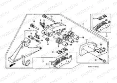 F-13 REAR BRAKE CALIPER