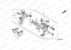 F-13 REAR BRAKE CALIPER