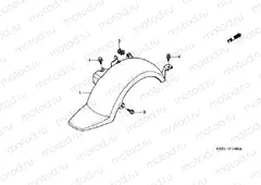 F-13 REAR FENDER
