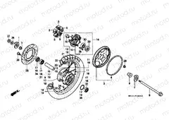 F-13 REAR WHEEL