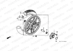 F-13 REAR WHEEL