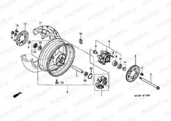 F-13 REAR WHEEL