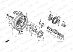 F-13 REAR WHEEL