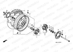 F-13 REAR WHEEL