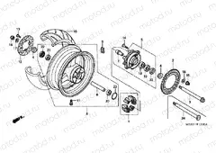 F-13 REAR WHEEL