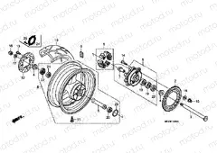 F-13 REAR WHEEL