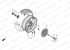 F-13 REAR WHEEL