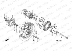 F-13 REAR WHEEL