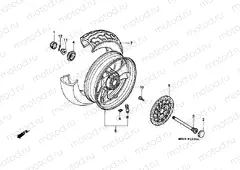 F-13 REAR WHEEL