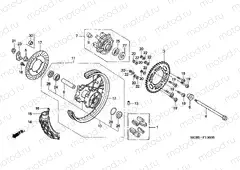 F-13 REAR WHEEL