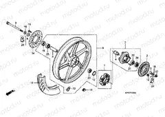 F-13 REAR WHEEL