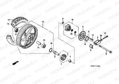 F-13 REAR WHEEL