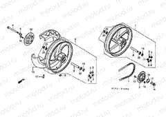 F-13 REAR WHEEL