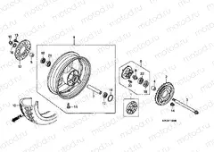 F-13 REAR WHEEL